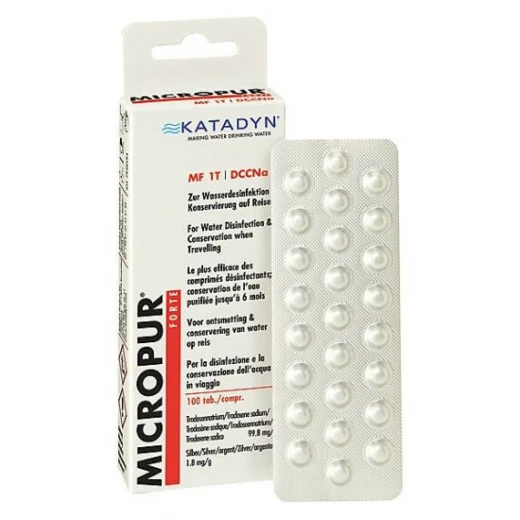 Katadyn FORTE 100 COMPRIMES MICROPUR 1 Katadyn FORTE 100 COMPRIMES MICROPUR
