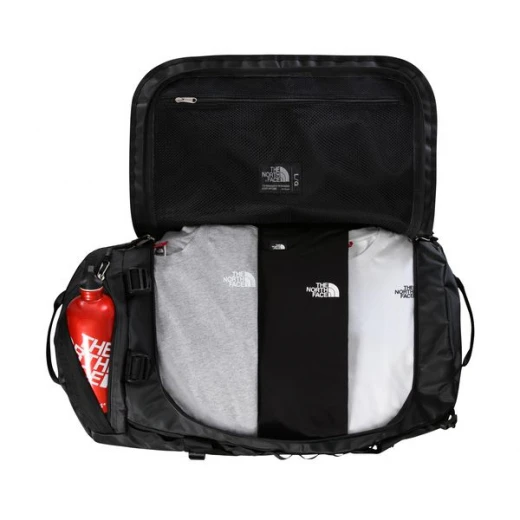 The North Face BASE CAMP DUFFEL 95 L TNF BLACK / TNF WHITE 2 The North Face BASE CAMP DUFFEL 95 L TNF BLACK / TNF WHITE – Image 2