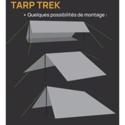 TARP TREK LIGHT -Tente Camp Nature Magasin 1ac521d5ca32746743c42ffecba9