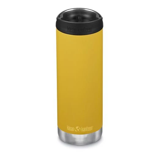 Klean Kanteen TK WIDE CAFE CAP 473 ML JAUNE 1 Klean Kanteen TK WIDE CAFE CAP 473 ML JAUNE
