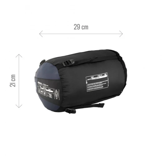 Millet BAIKAL 1100 LONG SAPHIR ZIP DROIT 5 Millet BAIKAL 1100 LONG SAPHIR ZIP DROIT – Image 5