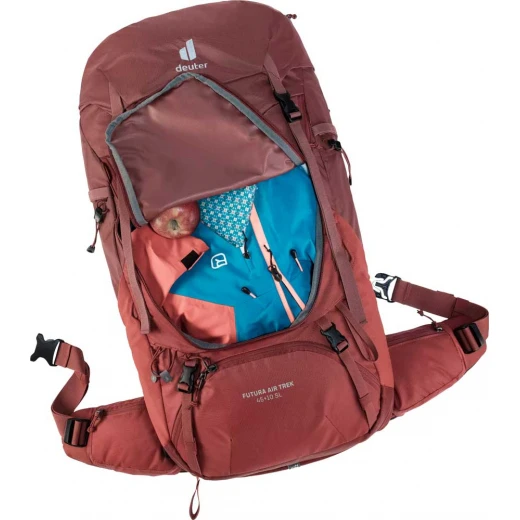 Deuter FUTURA AIR TREK 45+10 SL REDWOOD / LAVA 9 Deuter FUTURA AIR TREK 45+10 SL REDWOOD / LAVA – Image 9