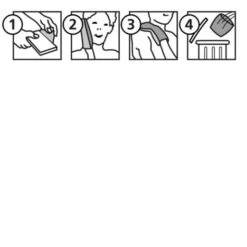 TRAVELSAFE LOT DE 4 GANTS DE TOILETTE -Tente Camp Nature Magasin 428425ca5737e27221eba7d8edd3