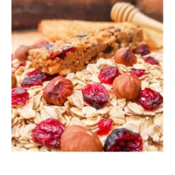 BARRE CEREALES BIO CRANBERRIES NOISETTES