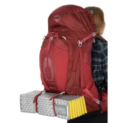 Osprey AURA AG 65 FEMME BERRY SORBET RED -Tente Camp Nature Magasin 4db7cc27685cb508aa576729e5d8