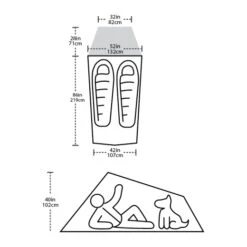 Big Agnes FLY CREEK HV UL2 BIKEPACK -Tente Camp Nature Magasin 62836e43cd8c3414892c746f2b63