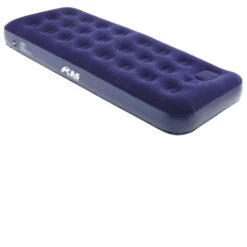 MATELAS FLOQUE 1 PERSONNE AVEC GONFLEUR INTEGRE