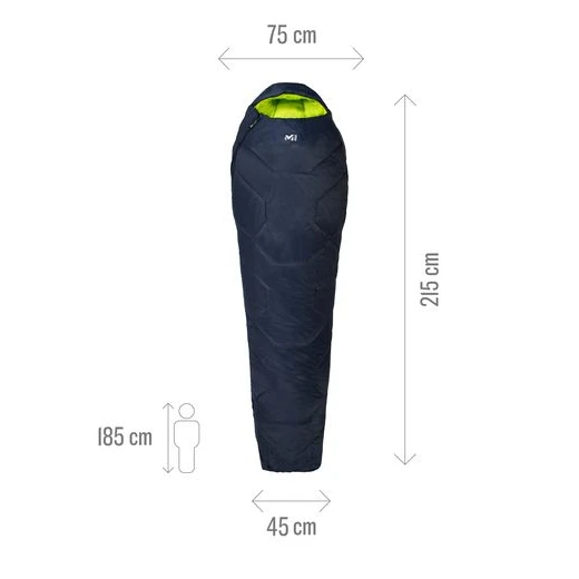 Millet BAIKAL 1100 REG 5/0 - ZIP DROIT 7 Millet BAIKAL 1100 REG 5/0 - ZIP DROIT – Image 7