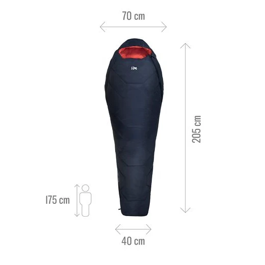 Millet BAIKAL 750 LD 10/6 870G - ZIP GAUCHE 4 Millet BAIKAL 750 LD 10/6 870G - ZIP GAUCHE – Image 4