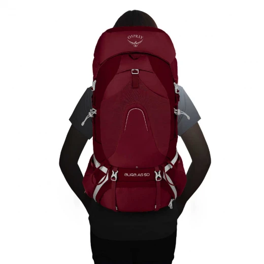 Osprey AURA AG 50 FEMME BERRY SORBET RED 4 Osprey AURA AG 50 FEMME BERRY SORBET RED – Image 4