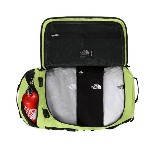 The North Face BASE CAMP DUFFEL M SHARP GREEN 2 The North Face BASE CAMP DUFFEL M SHARP GREEN – Image 2