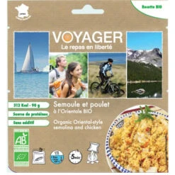 SEMOULE ET POULET A L'ORIENTALE BIO