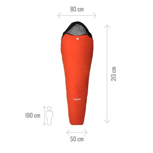 Lafuma ACTIVE 10° ORANGE 12/9 700G - ZIP GAUCHE 5 Lafuma ACTIVE 10° ORANGE 12/9 700G - ZIP GAUCHE – Image 5