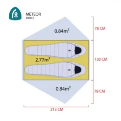 Sierra Designs METEOR 3000-2 GREEN -Tente Camp Nature Magasin a569e420e2f5d8f26b761ea06f0b