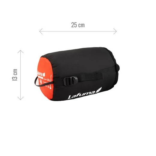 Lafuma ACTIVE 10° ORANGE 12/9 700G - ZIP GAUCHE 10 Lafuma ACTIVE 10° ORANGE 12/9 700G - ZIP GAUCHE – Image 10