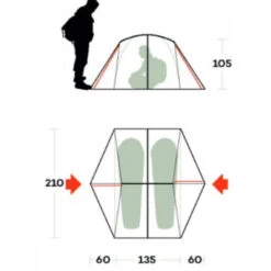 Ferrino GRIT 2 VERTE 11 Ferrino GRIT 2 VERTE -Tente Camp Nature Magasin ae01516a8549fee6d77f1908311e