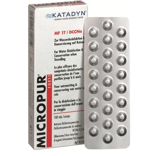Katadyn FORTE 100 COMPRIMES MICROPUR 2 Katadyn FORTE 100 COMPRIMES MICROPUR – Image 2
