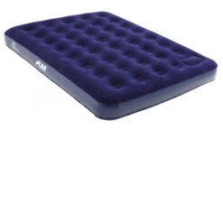 MATELAS FLOQUE 2 PERSONNES AVEC GONFLEUR INTEGRE