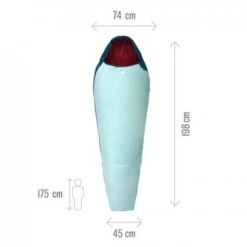 Lafuma ACTIVE 10° WATERFALL FEMME - ZIP DROIT -Tente Camp Nature Magasin c7d07066168186f871a03eecce84