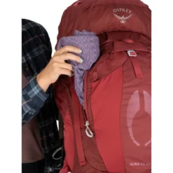 Osprey AURA AG 65 FEMME BERRY SORBET RED -Tente Camp Nature Magasin d8f8ab13ffdf3ef0de179fc0660d