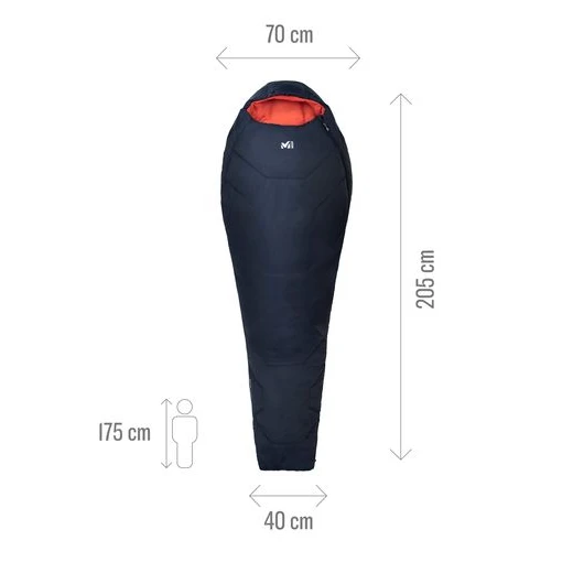 Millet BAIKAL 1100 FEMME - ZIP GAUCHE 3 Millet BAIKAL 1100 FEMME - ZIP GAUCHE – Image 3