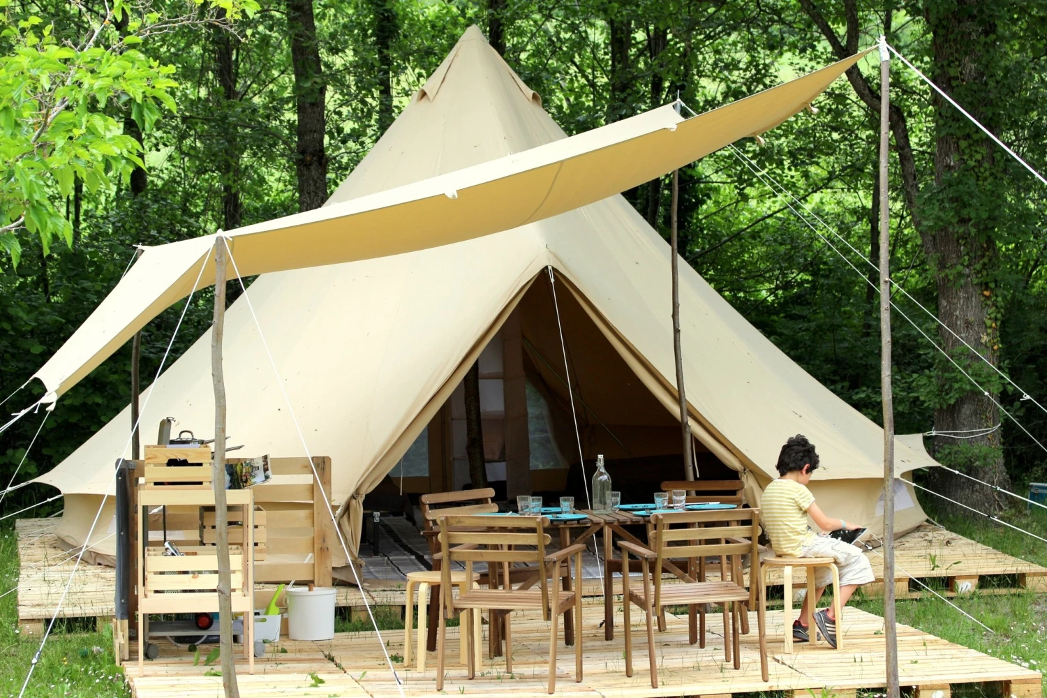 Tente Camp Nature Magasin -Tente Camp Nature Magasin tai xuong 90